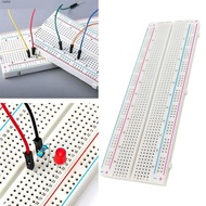 YARIS MB-102 Breadboard, Red & Blue Wires U Shape 830-Hole Breadboard, Breadboard Kit 830 Tie Points