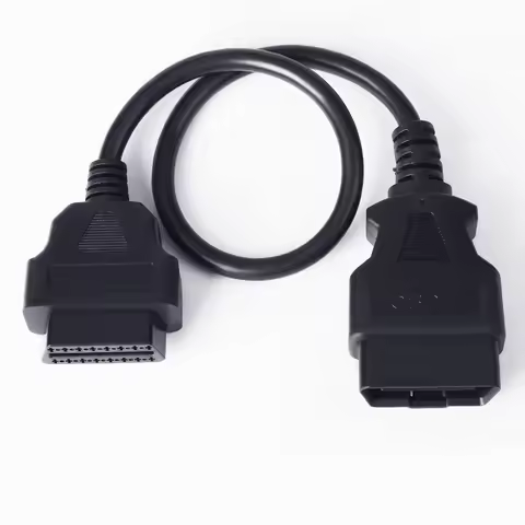 Extension Cord Male To 16 Pin Female OBD II Connector OBD2 Extension Cable OBD2 16 Pin ELM327 Car Sc
