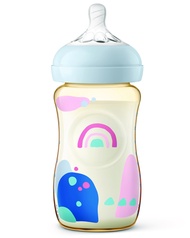 [GIFT] Bình sữa Philips Avent chất liệu PPSU Siêu cao cấp thiết kế tự nhiên dung tích 260ml/ 330ml c