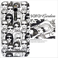【Sara Garden】客製化 手機殼ASUS 華碩 Zenfone3 Deluxe 5.7吋 ZS570KL 墨鏡個性女孩 保護殼 硬殼