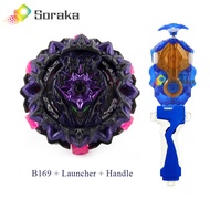 Soraka Beyblade Burst Starter Set B-169 Variant Lucifer Within Launcher Handle For Kid Boy