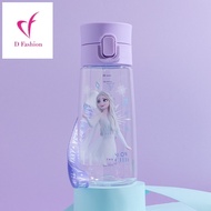 Elsa and spiderman cartoon Tritan water bottle for kids 470ml WD7511 - Duong Fashion