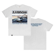 Lawless Garage - Supercharged T-shirt - White