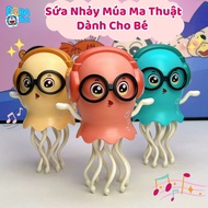 JELLYFISH Dance Dancing JELLYFISH Toy, Entertainment Toy with Colorful Sounds and Lights for Childre