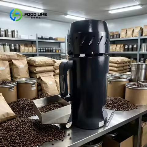 Customized Coffee Bean Destoner 3kg, Match 1kg 2kg Small Coffee Roaster, Portable Roasted Coffee Sto