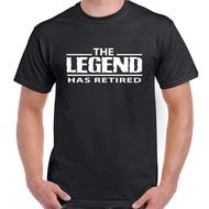 Retirement T-Shirt The Legend Has Retired Mens Funny Pension Birthday 65Th 68Th