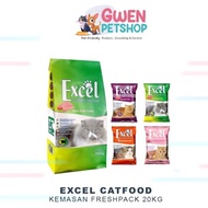 Excel Cat Dry Food 20Kg - Makanan Kering Kucing (1 Karung)