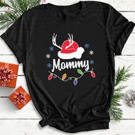 Hip Hop Christmas Family Tee - Trendy Parent & Child Matching Outfit