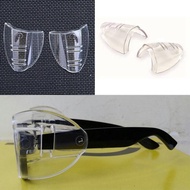 Clear Side Shields Universal Fit Flexible For Eye Glasses Comfort Safety Glasses Hot Z6y7