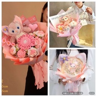 （現貨即取）LinaBell（玲娜貝兒）Disney  畢業公仔💯畢業花束、畢業禮物、向日葵花束、玫瑰花束、生日花束、週年紀念禮物、母親節花束、母親節禮物、情人節花束、情人節禮物、生日禮物、畢業禮物、