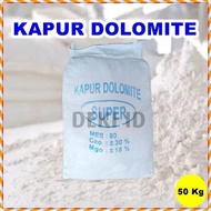 Kapur Dolomit 50 Kg Dolomite Super Karung Kemasan Karungan Kurir Instant