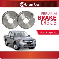 BREMBO Rear Drum (2pcs) - Ford Ranger 4x2, Fighter 4x2