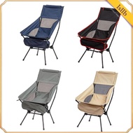 [Lsllb] Foldable Camping Chair Telescopic Stool Beach Chair Swing Chair Portable Moon Chair for Backpacking Fishing Picnic