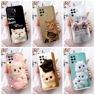 For OPPO A94 CPH2203 Cute Cat Doggies Pattern Phone Casing Oppo A94 4G Soft Silicone TPU Case