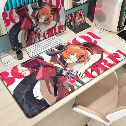 Cute New Role Zenless Zone Zero Orphie & Magus Mouse Pad ZZZ Laptop Gaming Non-slip Desk Mat Large R