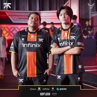 FNATIC ONIC Vencedor Away - Black,2024 ONIC E-sports OFFICIAL Jersey Latest Unisex Full Heat Sublima