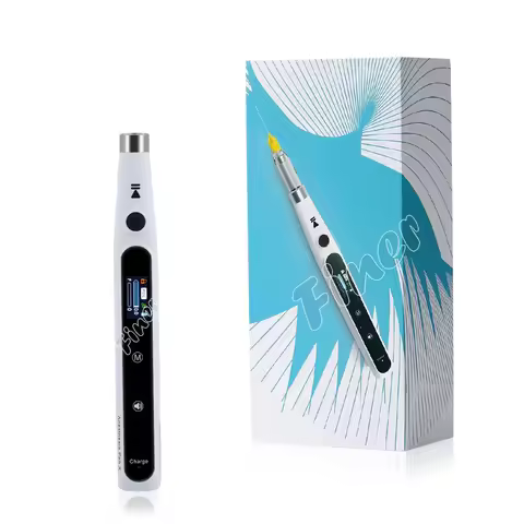 Dental Painless Local Anesthesia Injector Painless Dental Anesthetic Pen Syringe with Operatable LCD