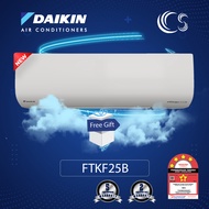 DAIKIN STANDARD INVERTER AIRCOND 4 & 5 STAR R32 FTKF25C & FTKH28B MODEL 1HP -2.5HP