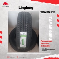 Linglong 195/65R15 Tayar Baru (Installation) 195 65 15 New Tyre Tire TayarGuru Pasang Kereta Wheel Rim Car