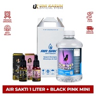 Umi Kasum Air Sakti 1 Liter Savings Bundling Package & Mini Black Pink Vitamin | AFF