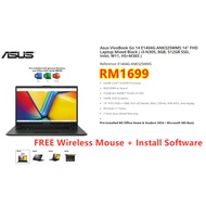 Asus VivoBook Go 14 E1404G-ANK325WMS 14'' FHD Laptop Mixed Black ( i3-N305, 8GB, 512GB SSD, Intel, W