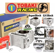 RACING CERAMIC BLOCK LC135 Y15ZR 57MM 62MM 63MM 65MM 66MM 68MM 70MM 72MM 73MM TOBAKI TAIKOM LEO FZ150 JACK ROD JET BODY