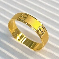 CINCIN BELAH ROTAN CARTIER 916 GOLD/JEWELLERY/CINCIN EMAS TULIN 916