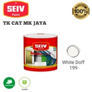 cat besi/cat kayu seiv master gloss 0,8 Liter putih Doff/ white 199