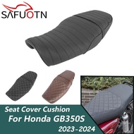 One Piece Retro Seat Cushion For Honda GB350S 2023-2024 Front Driver Rear Passenger Seat Cover Motor