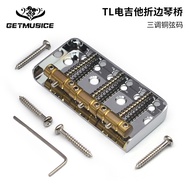 TL Electric Guitar Solid Bridge 3-Tuning String Bridge Short Bridge Copper String Code Electric Guit