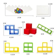 Tetris Tower Game Building Blocks Kids Balance Game Stacking Games Educational Toys for Kids