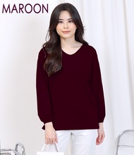 Celin Kaos Wanita Lengan Panjang | Kaos Polos Wanita | Kaos Cewek Spandek Rayon | Atasan Wanita Ov