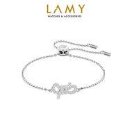 Vòng tay nữ LAMY Lifelong Bow Bracelet Silver Bracelet 2048SV