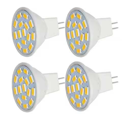 4x 12V 24V LED Flood Light MR11 GU4 2.5W 35mm Hotel Showcase Display Gallery Museum Accent Lights 35