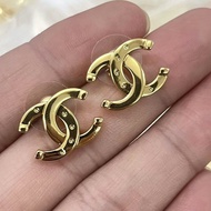 Chanel Earrings蝴蝶結耳環 chanel半圓吊墜耳環