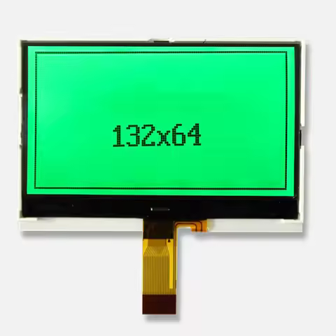 HJ13264COG-9L13264cog LCD screen 20PIN 3V 132*64lcd dot matrix screen module green background black 