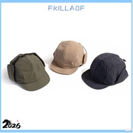 FKILLA0FSB Bomber Hat, Warm Thick Winter Cap, Outdoors Japanese Windproof Ear Protection Ski Russian