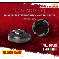 Carbon Clutch Set With Cover MALOSSI Model FORZA 300 NO:5216184