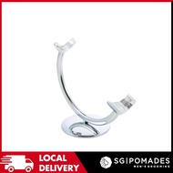 Edwin Jagger Crescent Chrome Razor Stand With Solid Base-SGPOMADES