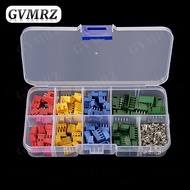 230PCS 3 colors 2P 3P 4P 5P XH2.54 2.54mm Terminals Male Female Plug Socket XH 2.54mm Connector kit 