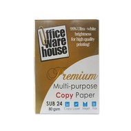 Office Warehouse Premium Copy Paper 80gsm A4 500s