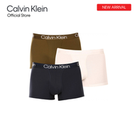 Calvin Klein กางเกงในผู้ชายแพ็ค 3 ชิ้น Structure Cotton ทรง Trunk รุ่น NB2970O GYO - สีคละสี