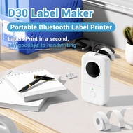 Itari D30 Wireless Bluetooth Labels Maker Portable Mini Label Printer 6-12mm Small Sticker Labeler