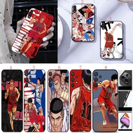 Samsung S8 S9 S10 S8 Plus S9 Plus S10 Plus Slamdunk anime Soft black phone case