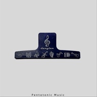 Music Instrument Clip Paper Clip Book motif Musical Instrument Accessories Pentatonic Music Gift
