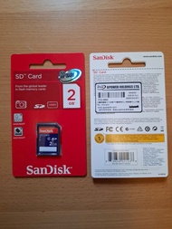 2026 新年 影靚相📸 全新 未開封 SD Card 2 G 2G 2GB 記憶卡 合ccd 機用 (包郵)