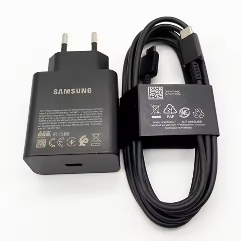 PD 60W Charger For Samsung Galaxy S26 Ultra Super Fast Wall Adapter 1.8M USB C Cable For Note 20 10