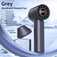 【 199 Speed 】New Rechargeable Mini Small Fan 199-Wind-Speeds Handheld Super-Mute High Wind Power Des