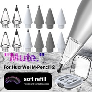 6Pcs Replacement Pencile Tips for Huawei M-Pencil 2/3 - Sensitive Stylus Pen Tip - Needle Tube Dampi