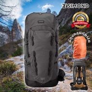 กระเป๋าเป้สะพายหลังเทรคกิ้งสำหรับผู้ชายขนาด 70+10 ลิตร รุ่น MT900 Symbium (สีเทาดำ) SIMOND